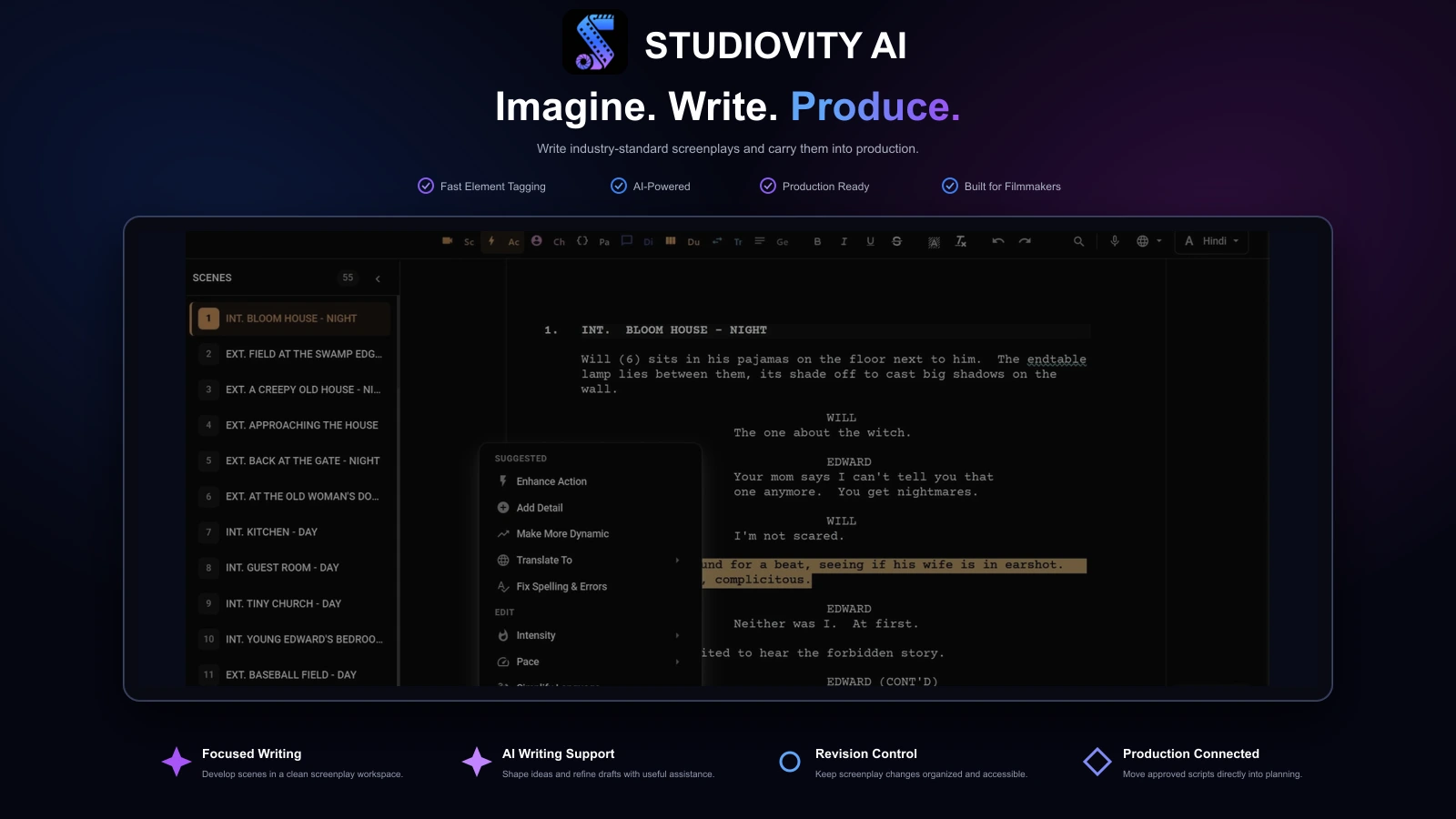 5 Best Screenwriting Software in 2026 by Studiovity