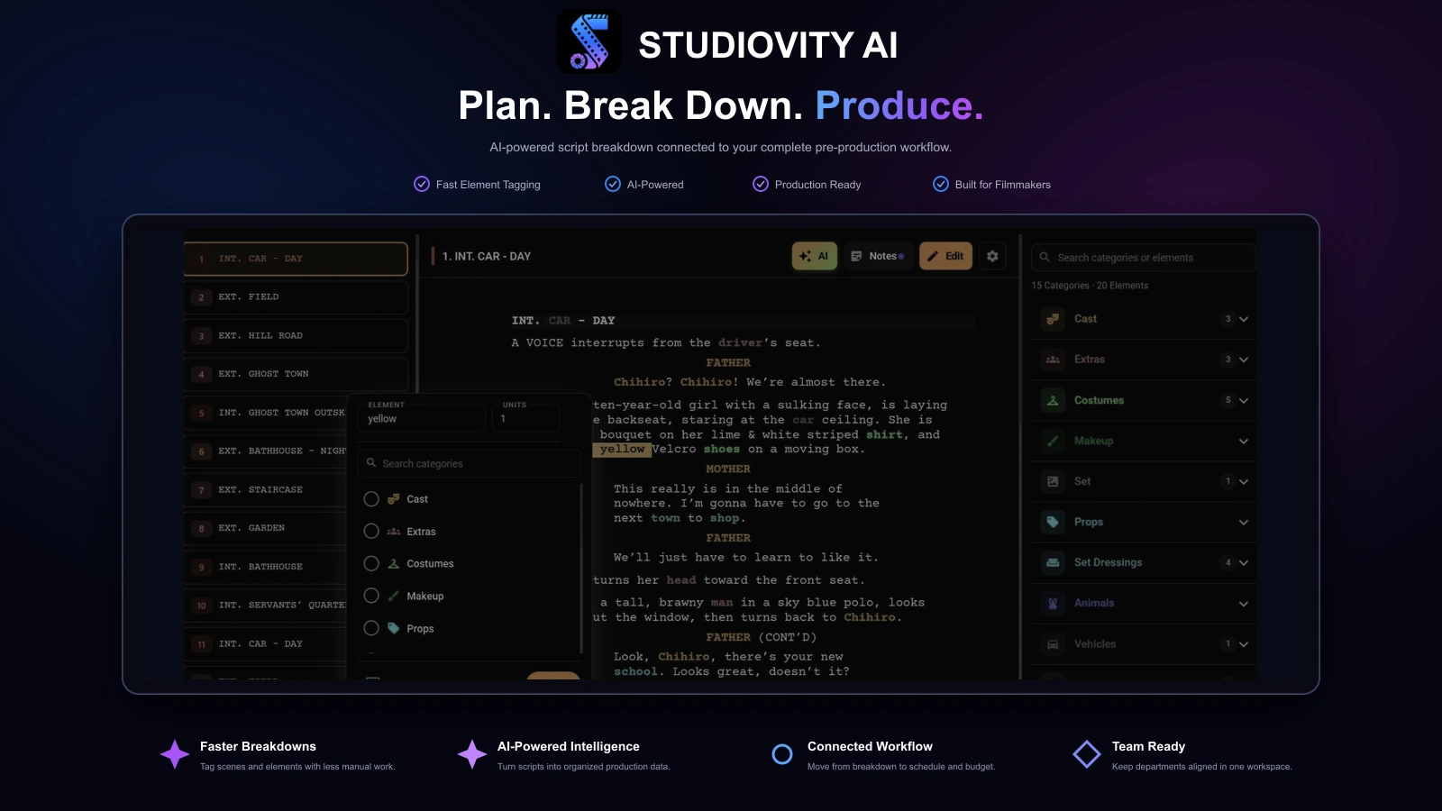 5 Best Script Breakdown Software in 2026 by Studiovity
